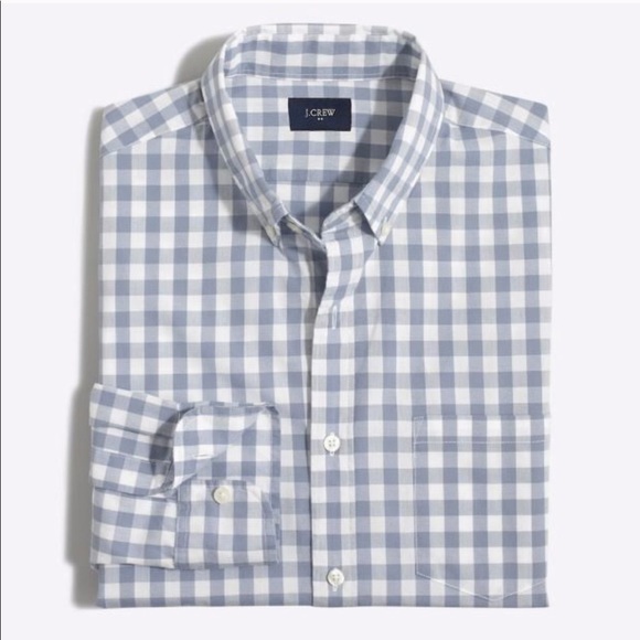 J. Crew Other - J. Crew Causal Light Blue Checkered Shirt J. Crew Other - J. Crew Causal Light Blue Checkered Shirt